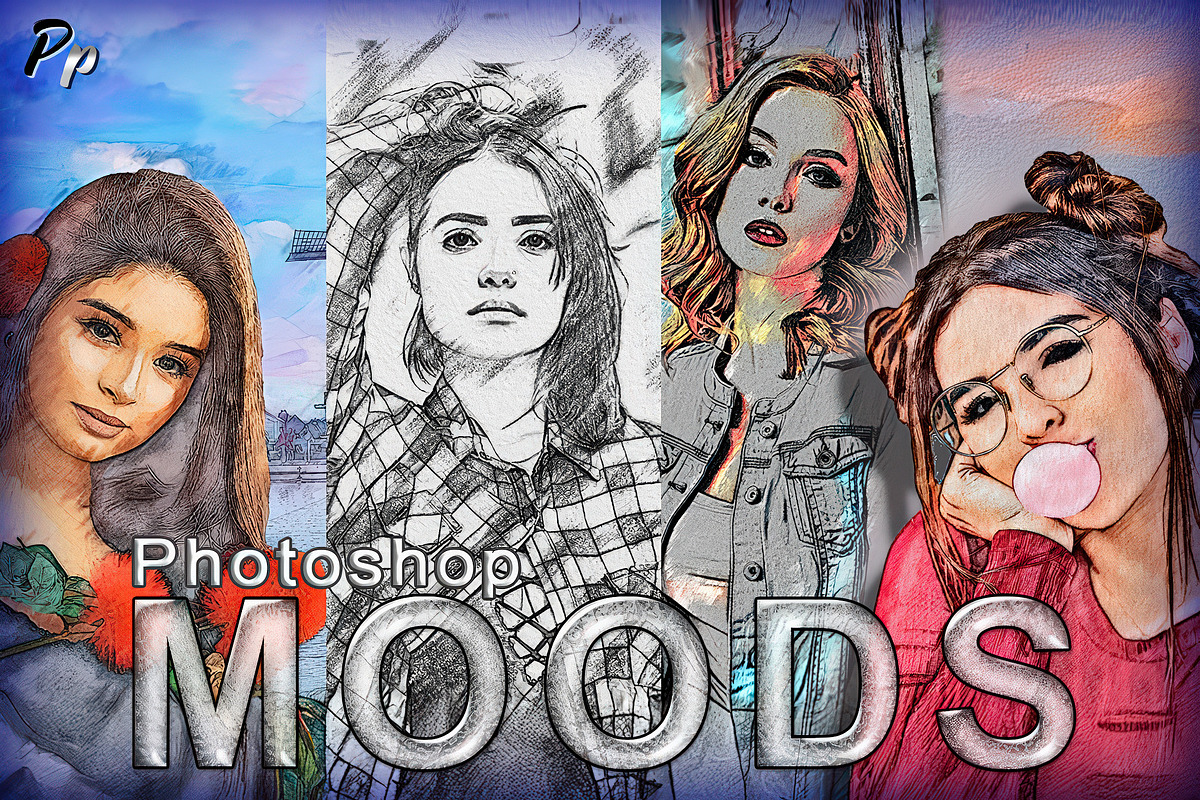 110 MOODS - Photoshop Effects, an Action Add-On by Pencil Pixels (Photo 1 of 29)