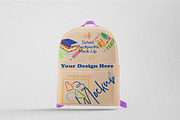 School Backpacks Mock-Ups, a Packaging Mockup by 2M GRAPHICS DESIGN (Thumbnail 3 of 5)