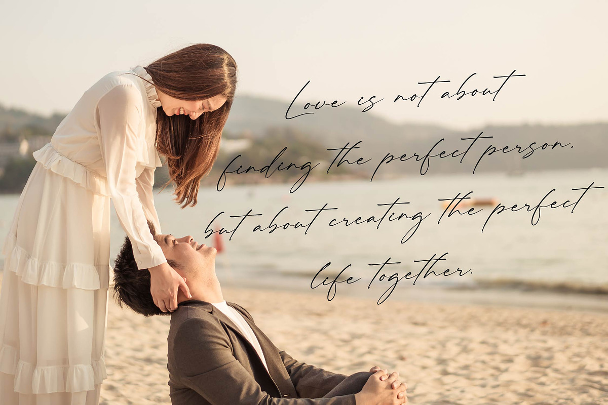Manthilen - Chic Calligraphy Font, a Script Font by Graha Type (Photo 5 of 12)