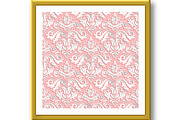 Seamless Vector Oriental Pattern, a Decorative Illustration by FineArtStudio (Thumbnail 2 of 3)