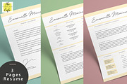 Elegant MS Word Resume Template, a Resume Template by Rustype (Thumbnail 2 of 6)