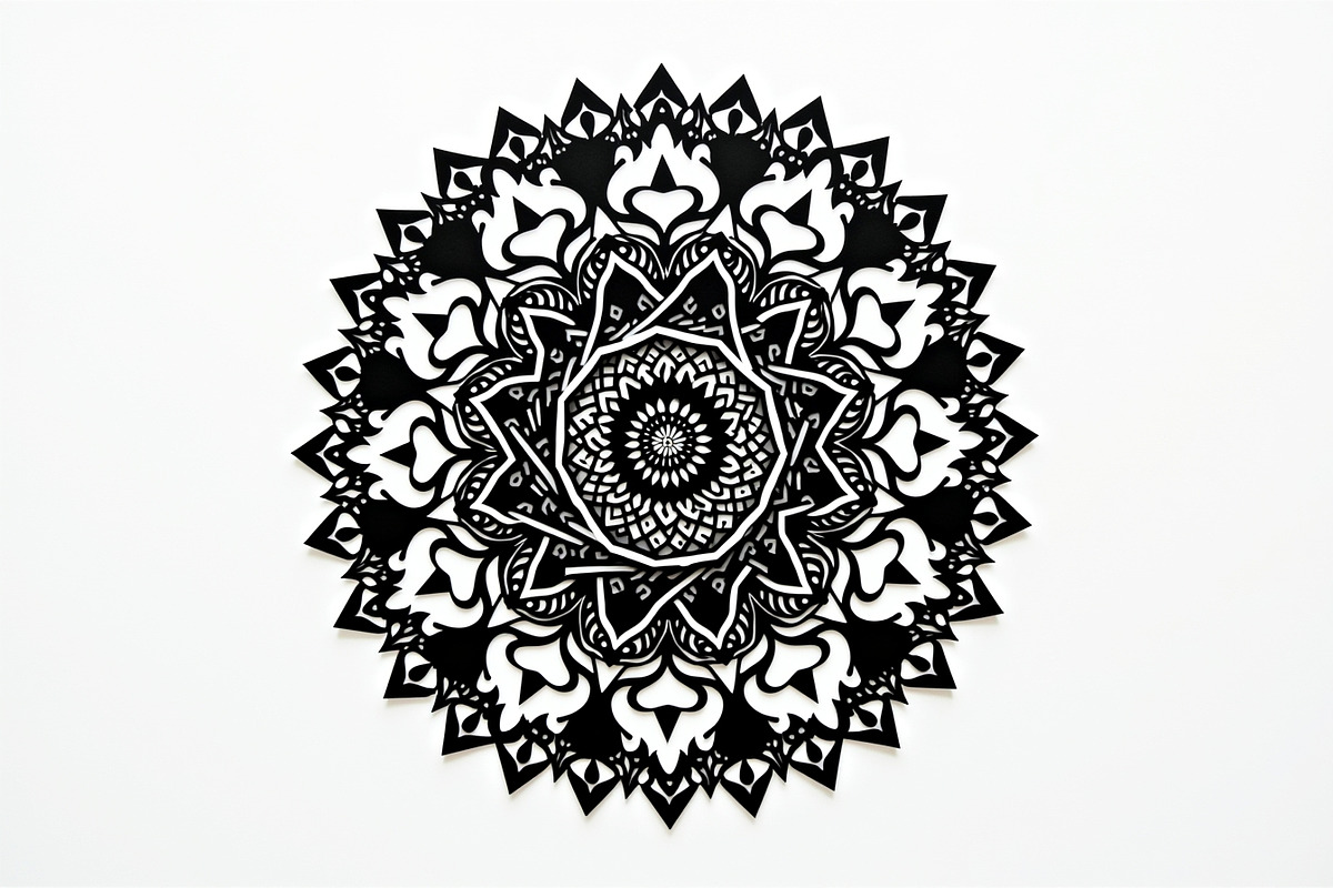 Vintage Floral Laser Cut Ornamental, an Object Illustration by BIPLOB EXPERT (Photo 5 of 14)