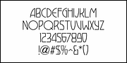Dancing Marathon JNL, a Font by Jeff Levine Fonts (Thumbnail 3 of 5)