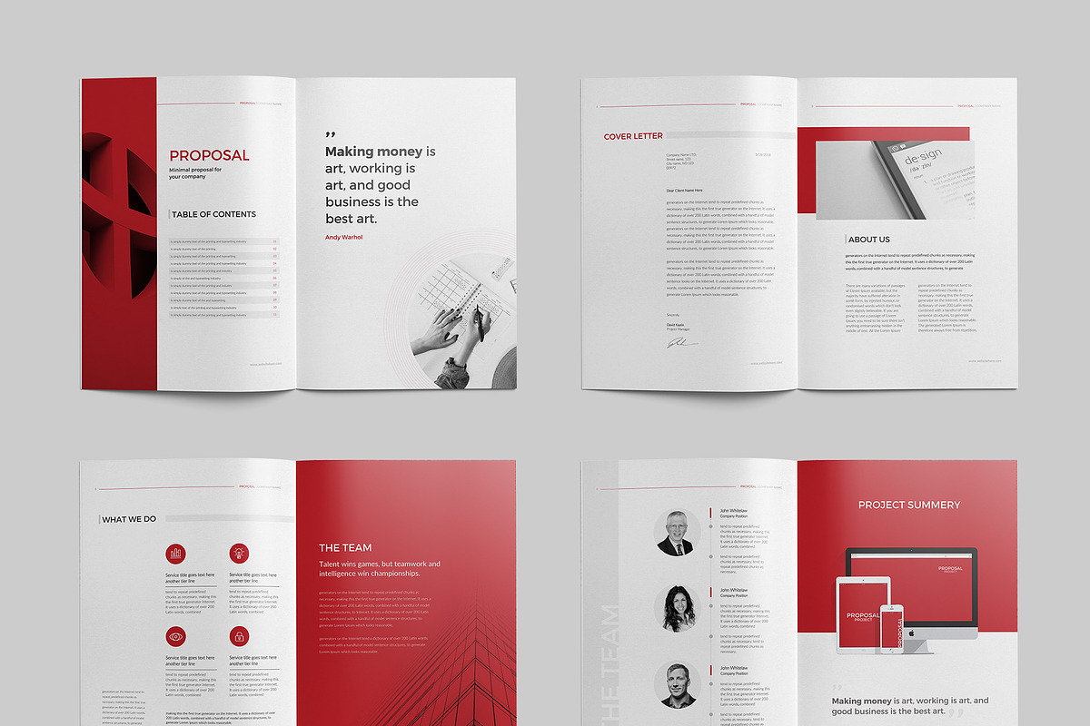 Proposal Bundle, a Brochure Template by BrochuresFactory (Photo 11 of 17)