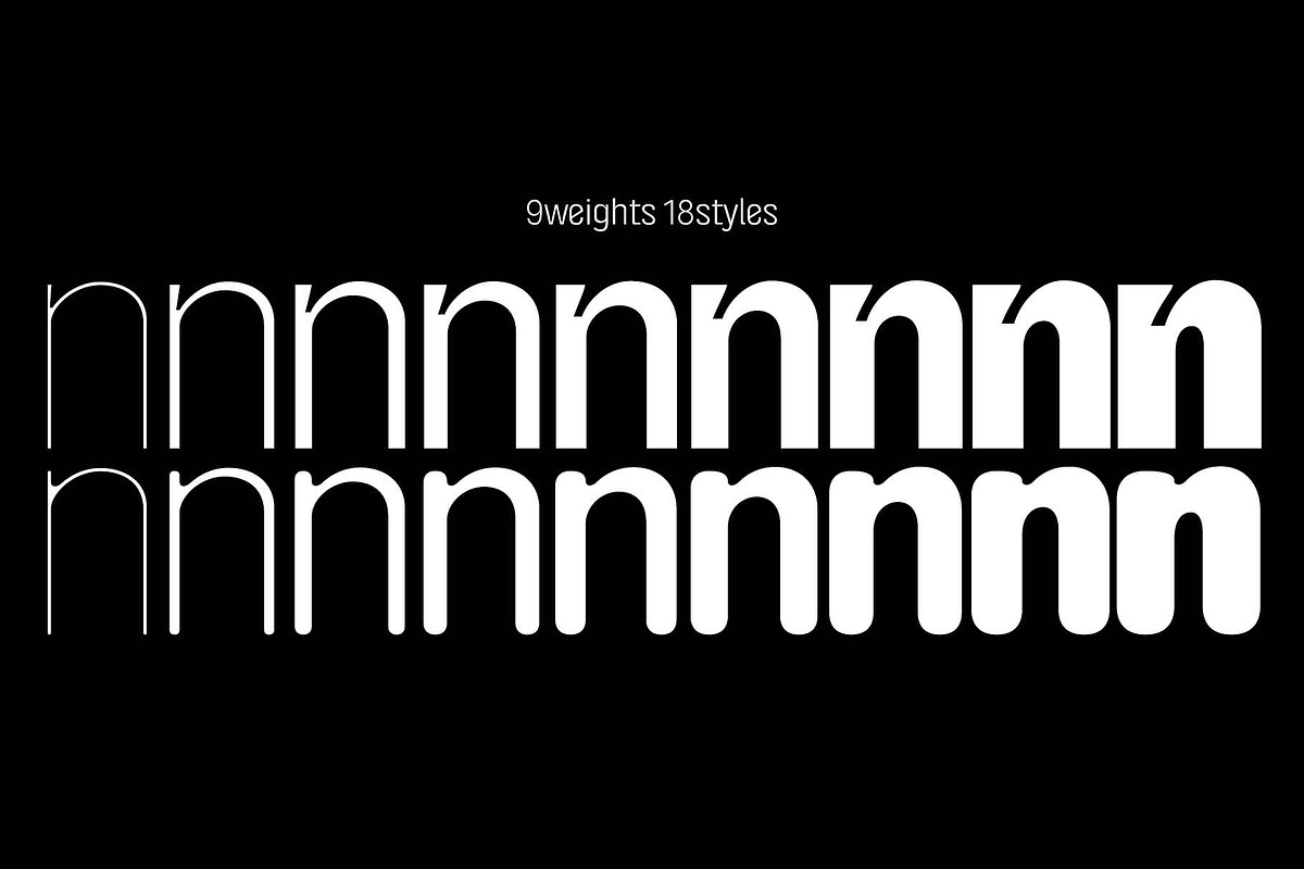 Avancar Condensed Font Family, a Sans Serif Font by Ryul Davidson (Photo 4 of 19)
