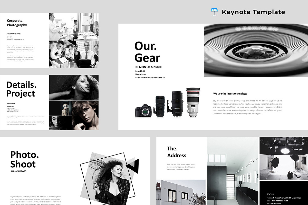 Focus - Keynote Template, a Presentation Template by Incools Stokie (Photo 6 of 10)