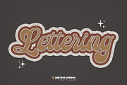 Greting Spring Duo, a Script Font by Letter Fresh (Thumbnail 7 of 13)