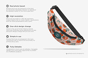 Waist Bag Mock-up, an Apparel Mockup by Branda Keeps (Thumbnail 2 of 17)