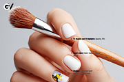 Nails Mockup 6 PSD files, a Mockup by GraphicVil (Thumbnail 2 of 9)