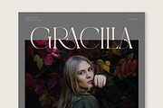 Caroline Luxury Serif, a Serif Font by Cruzine (Thumbnail 2 of 10)