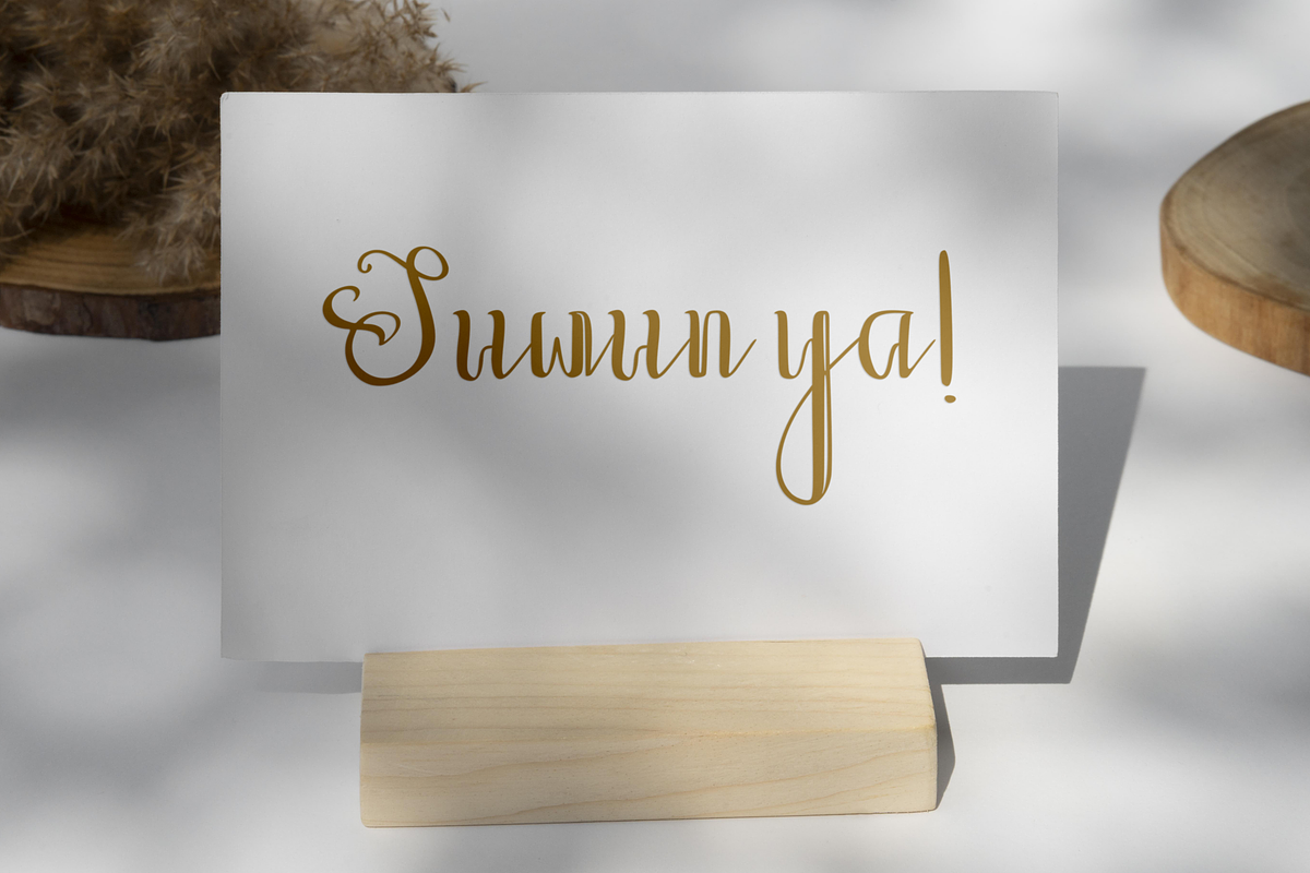 Magkualam, a Script Font by Essentials Studio (Photo 8 of 8)
