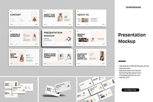 Presentation Mockup, a Wearable Device Mockup by ZifaraDesign