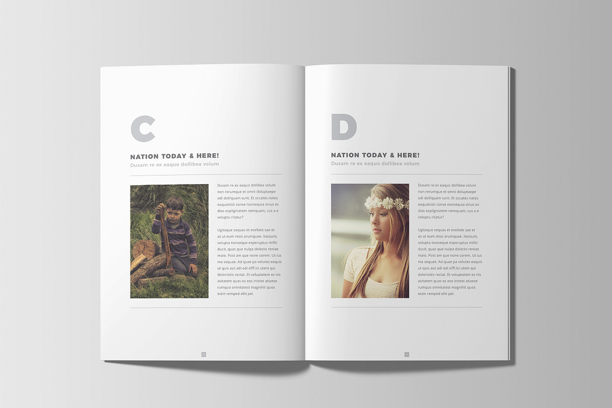 LOOK Travel Vlog Magazine/LookBook, a Magazine Template by Layout Design (Photo 6 of 14)