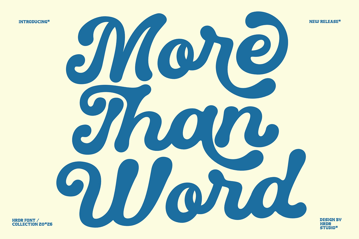 Gesture - Bold Script Font, a Script Font by HRDR (Photo 7 of 9)