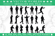 Protest Police SVG, Police SVG, an Object Graphic by VectorWorlds (Thumbnail 3 of 3)