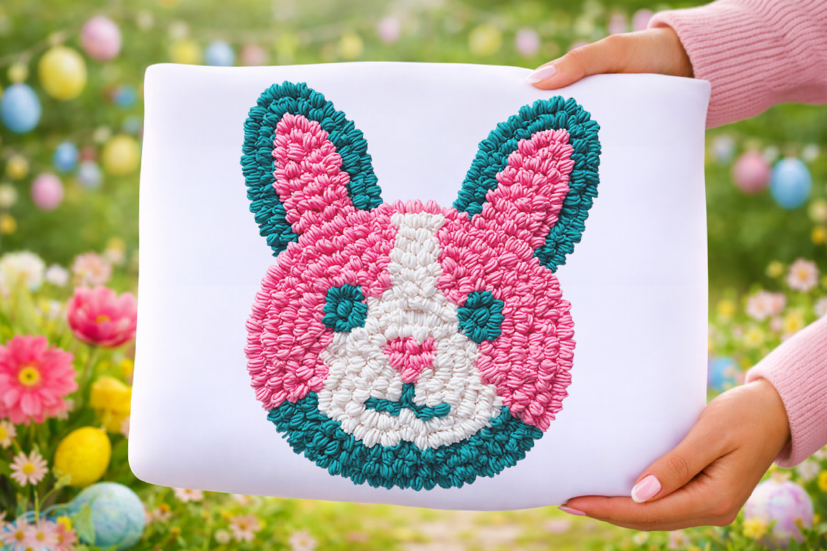 Easter Faux Crochet PNG Bundle, a Texture Illustration by RobertsArt (Photo 4 of 9)