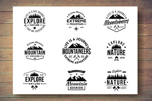 Outdoor Vintage Logo Collection