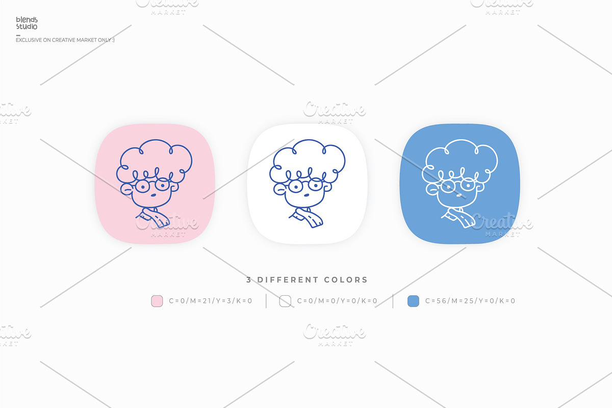 Senior Logo, a Branding & Logo Template by blends.studio (Photo 2 of 3)
