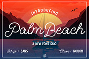 Palm Beach Font Duo, a Script Font by Ivan Rosenberg (Thumbnail 1 of 12)