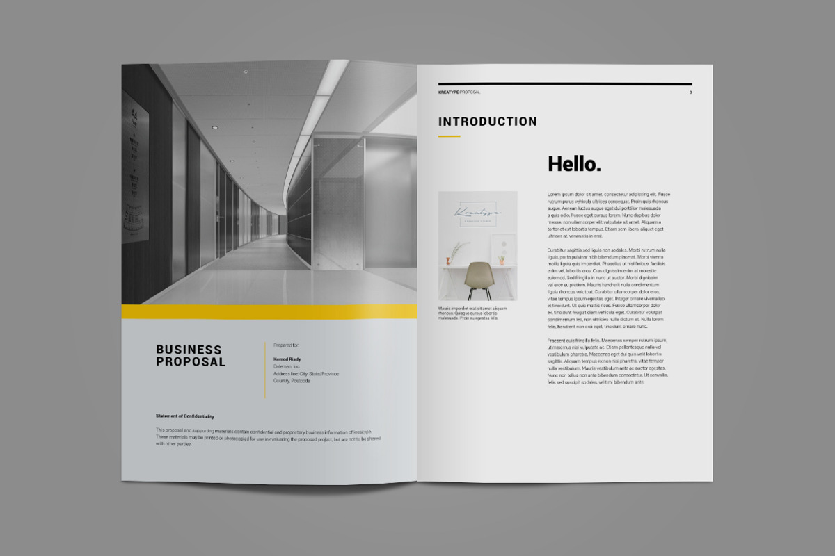 Kreatype Proposal, a Brochure Template by Kreatype Studio (Photo 7 of 20)