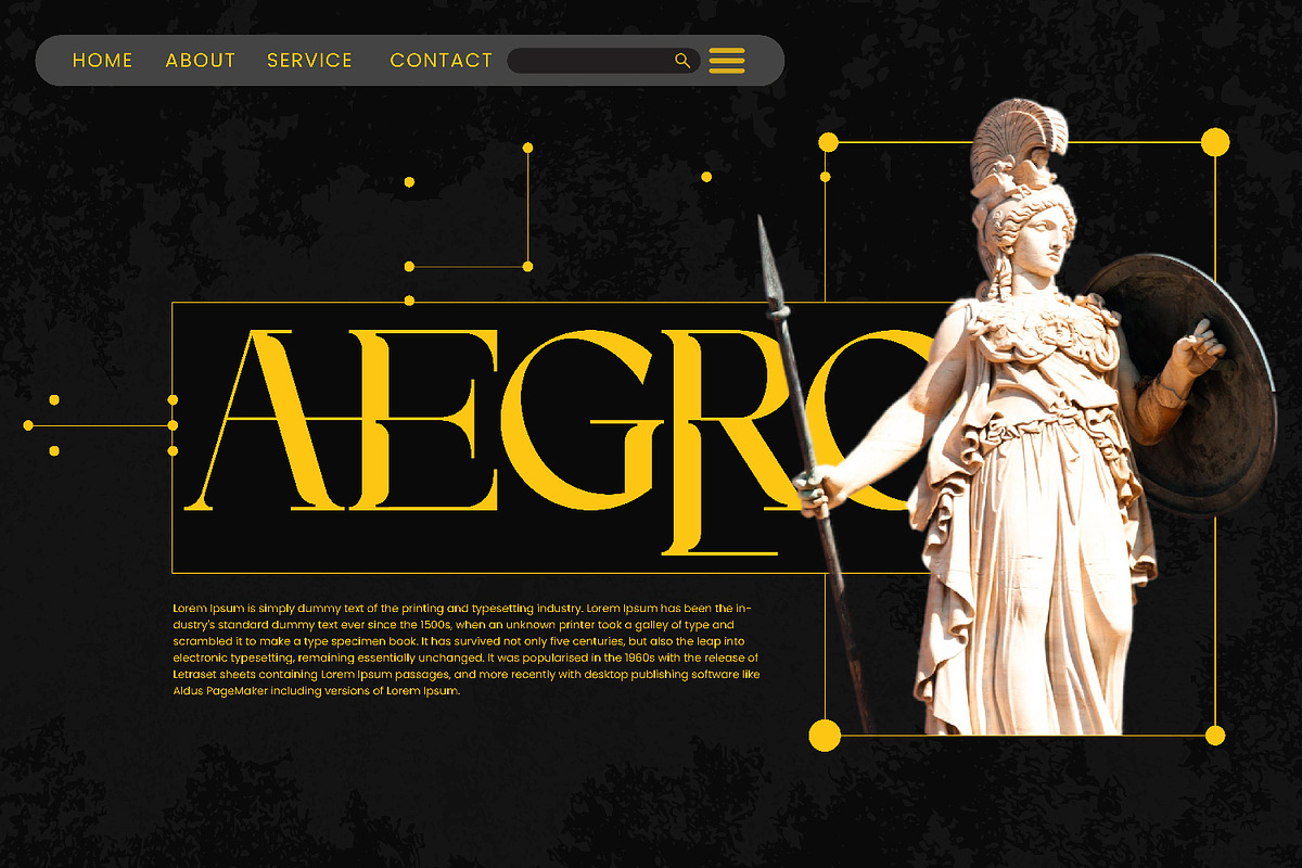 Aegro, a Serif Font by Rishsketch (Photo 2 of 14)