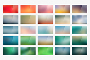 75 Blurred Backgrounds Collection