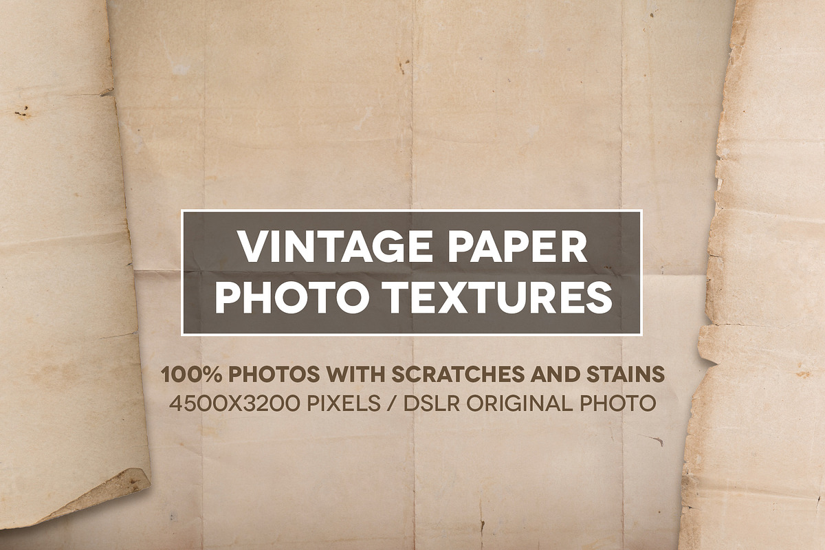 Vintage and grunge paper textures, a Texture Graphic by INTERARTIVITY (Photo 1 of 6)