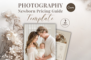 Newborn Pricing Guide for Canva, a Templates & Theme by Princess & the Pea Design (Thumbnail 1 of 5)