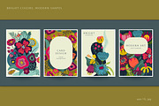 Bright Blossom Vector Collection, a Pattern Graphic by Molly art (Thumbnail 4 of 14)
