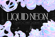 3D Liquid Neon Shapes, an Object Graphic by Design Studio (Thumbnail 1 of 3)