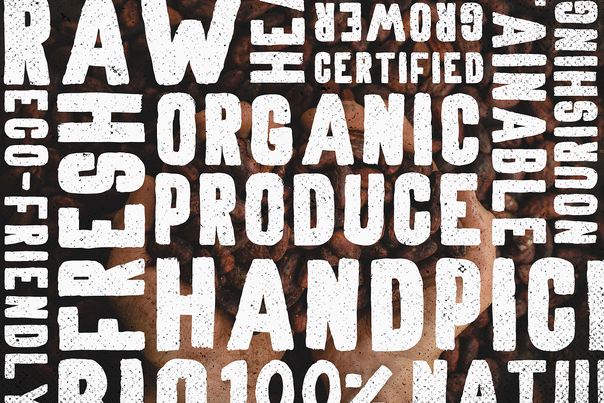 Morning Brew - Hand Painted Font, a Sans Serif Font by Surplus Type Co (Photo 2 of 10)