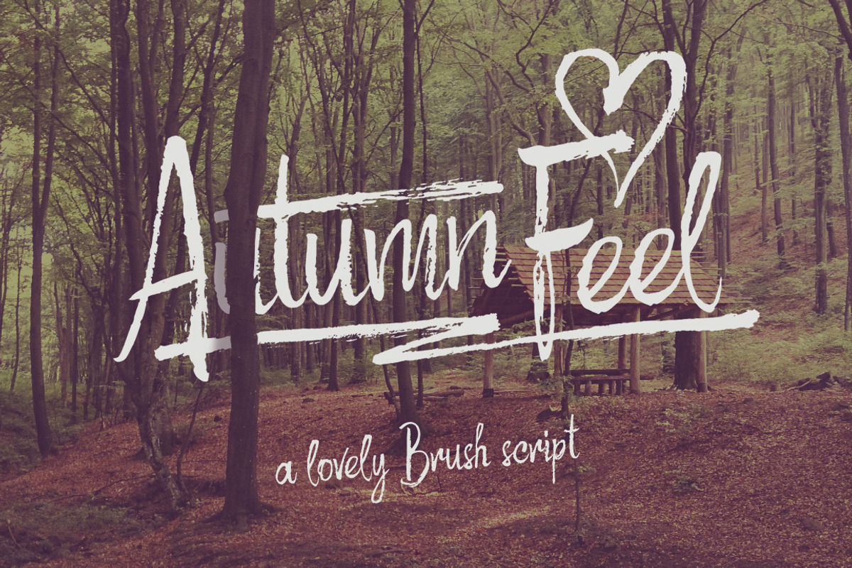 Autumn Feel font