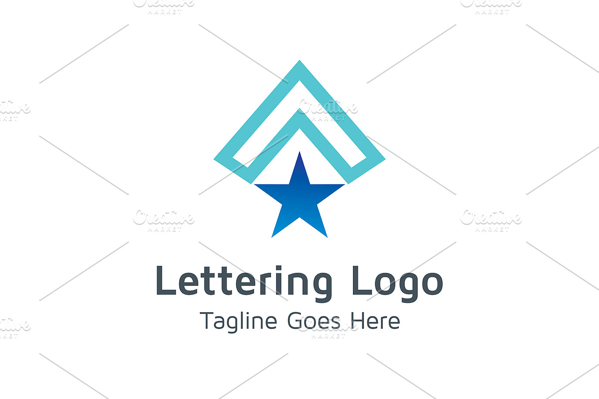 20 Logo Lettering A Template Bundle, a Branding & Logo Template by Acongraphic (Photo 10 of 21)