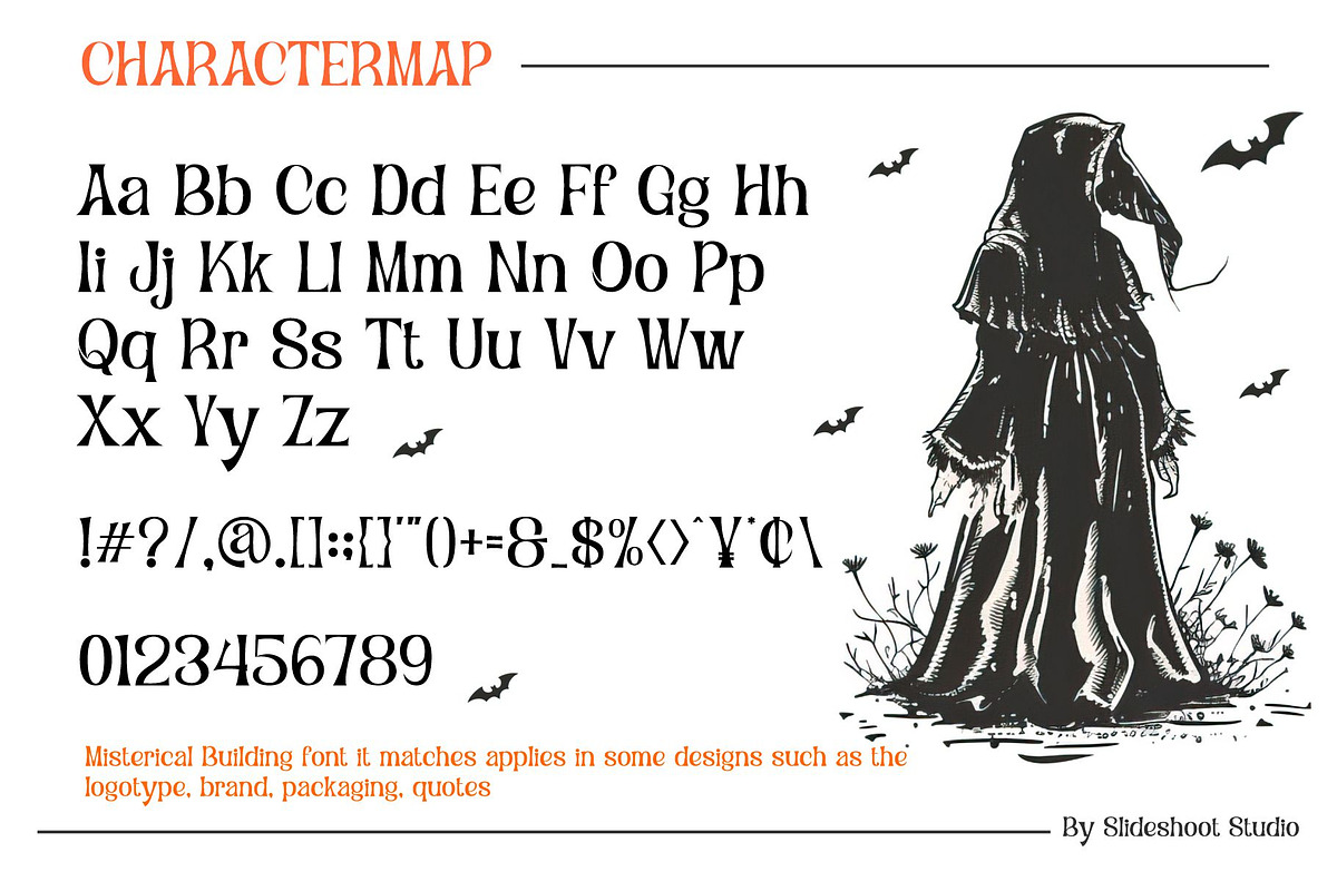 Misterical Buildings || Display Font, a Serif Font by Idea Studio (Photo 5 of 5)