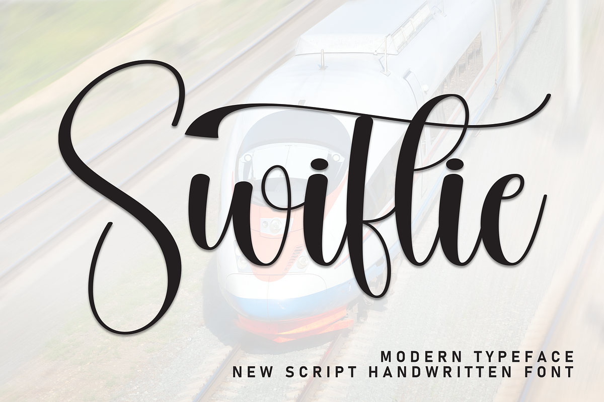 Swiftie | Script Font, a Handwritten Font by Scratchones (Photo 1 of 9)