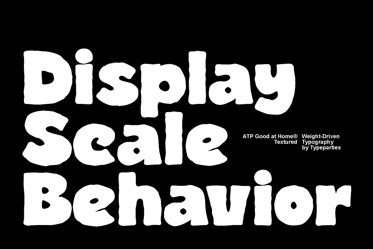 Good at Home - Bold Display Font, a Sans Serif Font by Typeparties (Photo 8 of 14)