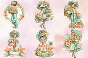Whimsical Summer Clipart Bundle., an Illustration by SVGArt (Thumbnail 2 of 9)