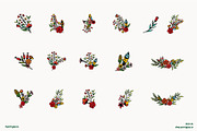 Rustic Florals Arrangement, a Decorative Illustration by YENTY JAP CO (Thumbnail 2 of 3)