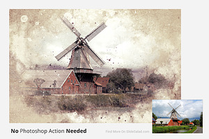 Vintage Art Photoshop Mock-ups