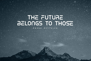 Bagero Futuristic Modern Font