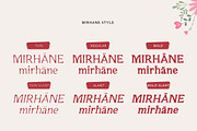 Mirhane - Modern Serif Typeface, a Serif Font by rudiSasori (Thumbnail 14 of 14)