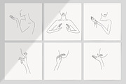 Charmer. Line Art Female Body, a Person Illustration by AnMark (Thumbnail 2 of 11)
