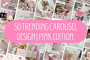 50 Trending Carousel Design | Pink