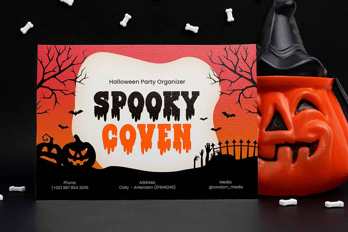 HALLOWEEN WITCHES - Halloween Font, a Handwritten Font by Umitype (Photo 6 of 8)