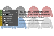 Bomber Jacket Mockup – Editable PSD, a Hoody Mockup by std.badboy (Thumbnail 4 of 4)