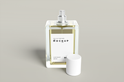 Bottle Perfume Mockup, a Packaging Mockup by xavier_studio (Thumbnail 2 of 5)
