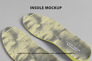 Insole Mockup