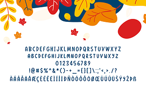 Winsome Autumn Typeface