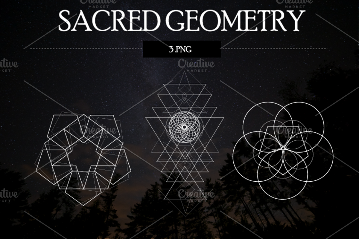 SACRED GEOMETRY BUNDLE, an Illustration by MVMG