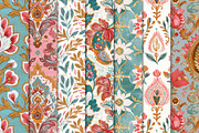 Boho Indian Style Seamless Designs, a Texture Graphic by Maishop (Thumbnail 2 of 3)